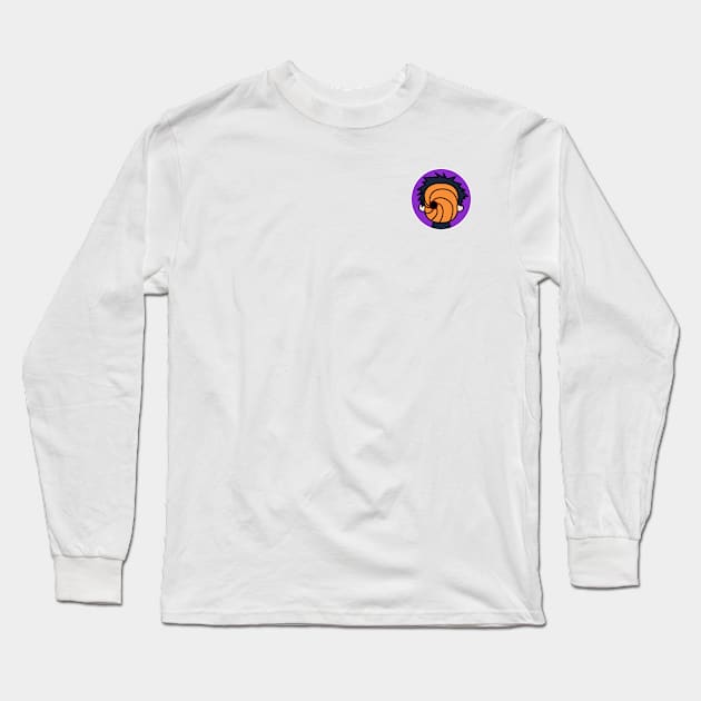 Obito Uchiha Naruto Chibi Anime Art Long Sleeve T-Shirt by louisewearingtee